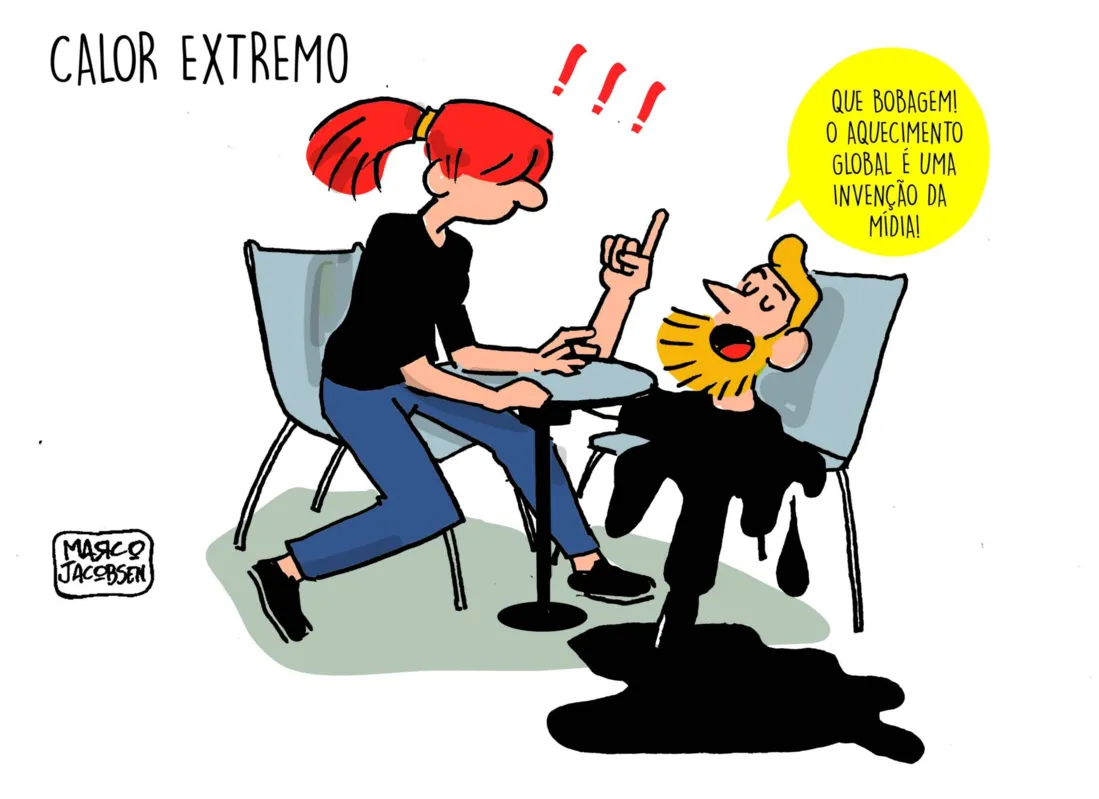 Imagem ilustrativa da imagem Charge 19/09/2023