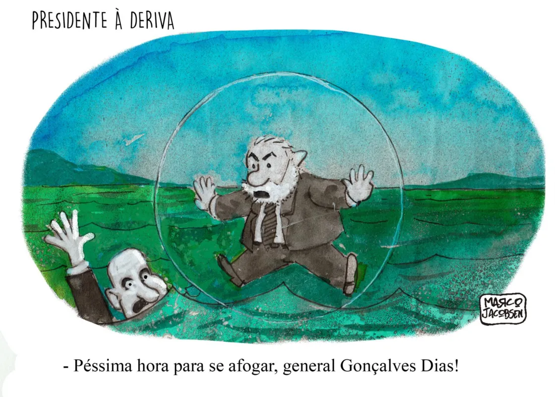 Imagem ilustrativa da imagem Charge 21/04/2023