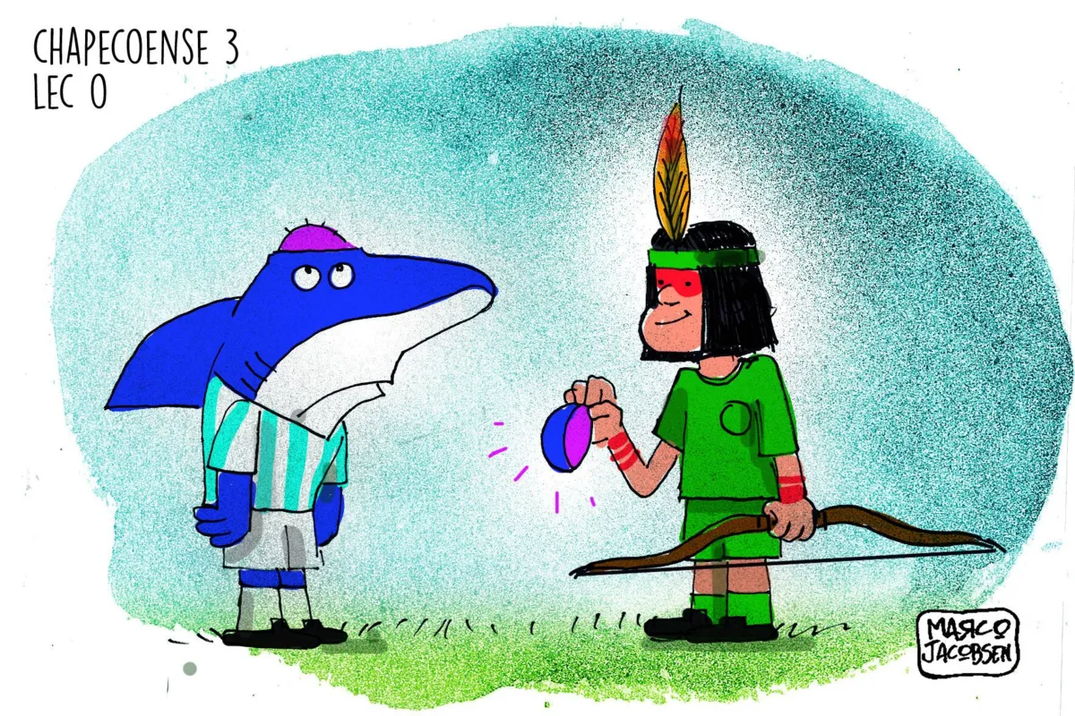 Imagem ilustrativa da imagem Charge 24/04/2023