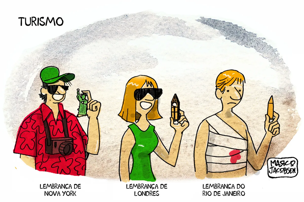 Imagem ilustrativa da imagem Charge 28/08/2023