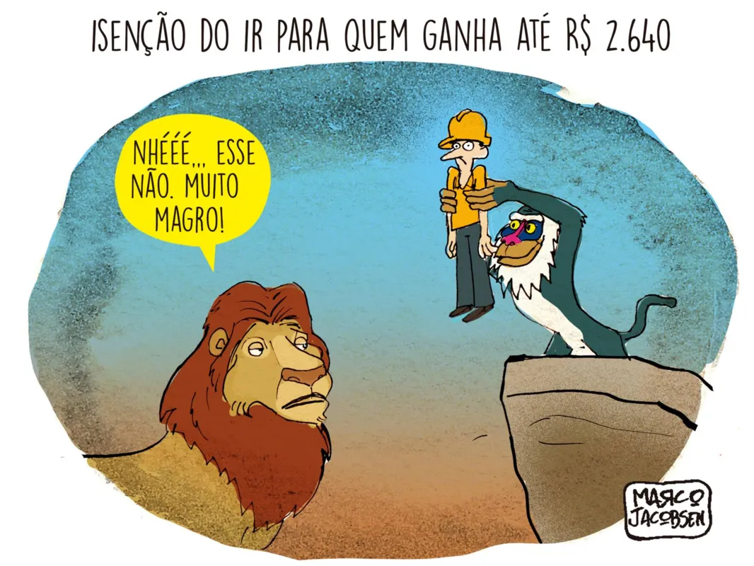 Imagem ilustrativa da imagem Charge 29/04/2023