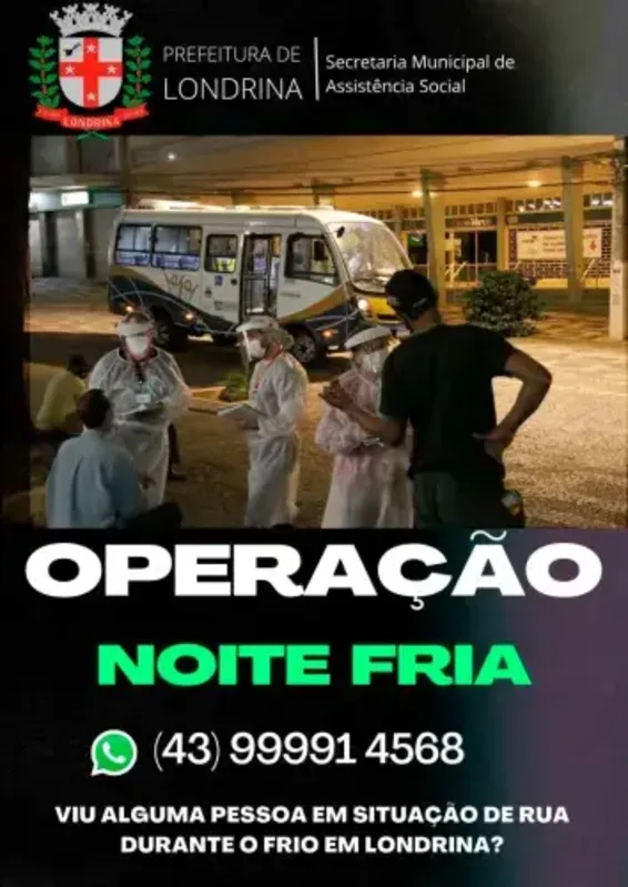 Imagem ilustrativa da imagem Começa a Operação Noite Fria em Londrina