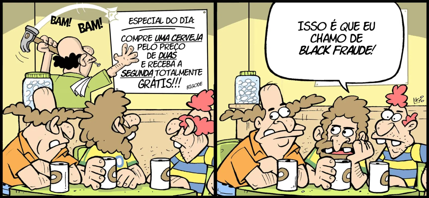 Imagem ilustrativa da imagem Comece a quinta-feira com uma dose de humor