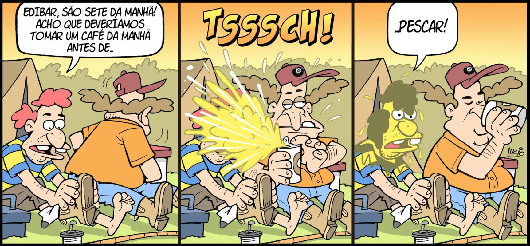 Imagem ilustrativa da imagem Comece sua quinta-feira com uma pitada de humor