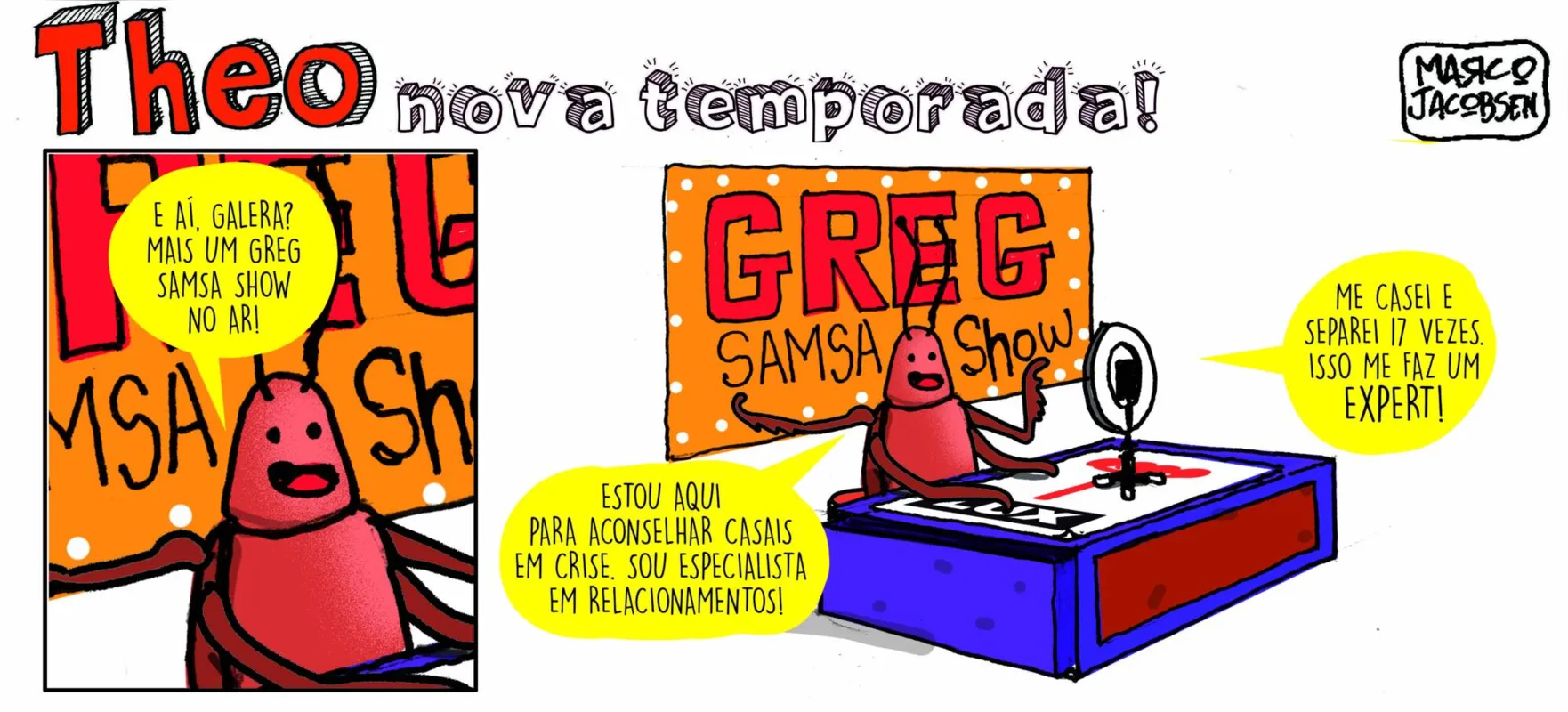 Imagem ilustrativa da imagem Comece sua terça-feira com humor