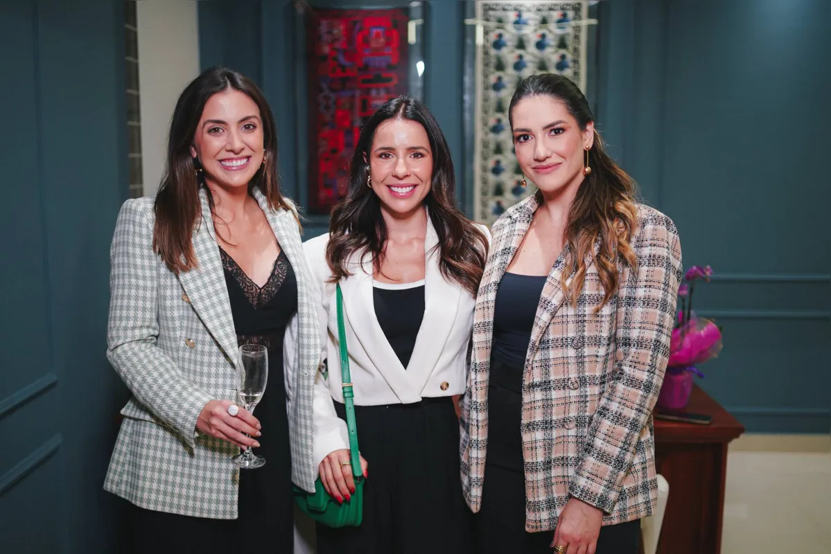 Livia Miranda, Leticia Amstalden e Gabriela Batalini