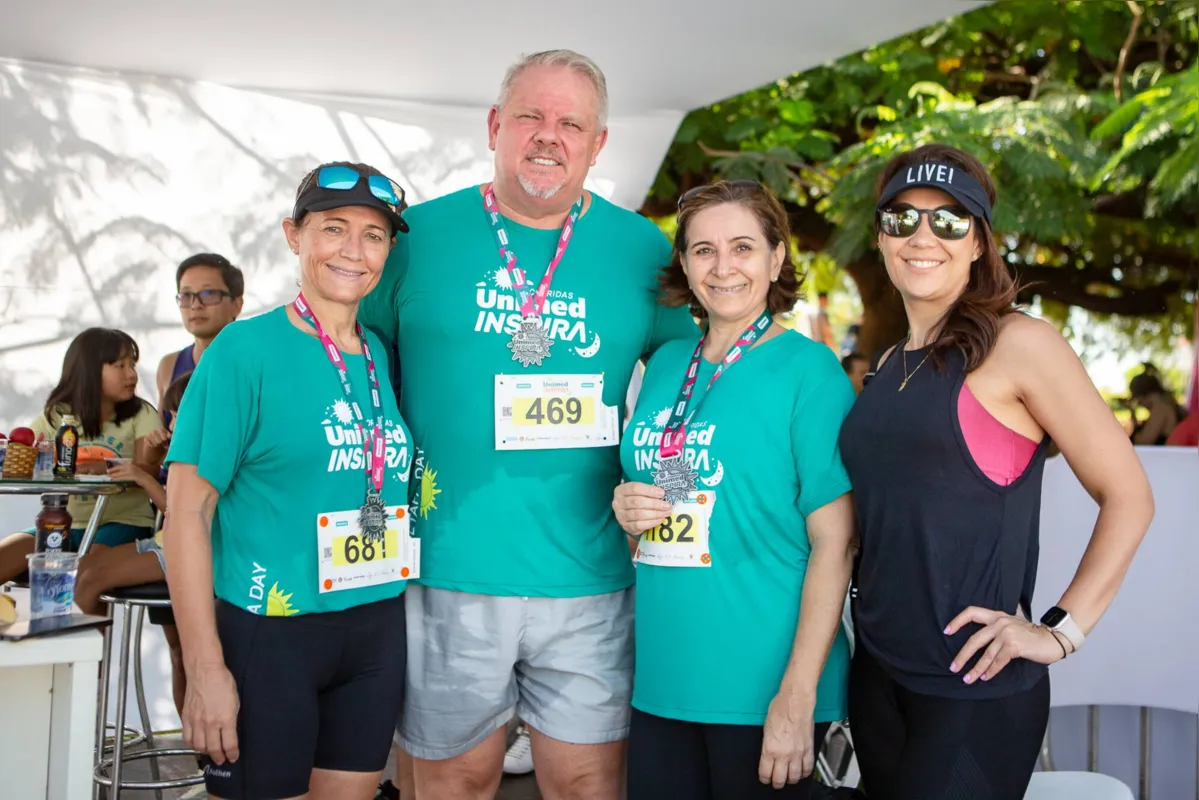 Zenaide Leão, Ricardo Häussler, Marcia Casarini e Dayane Santana