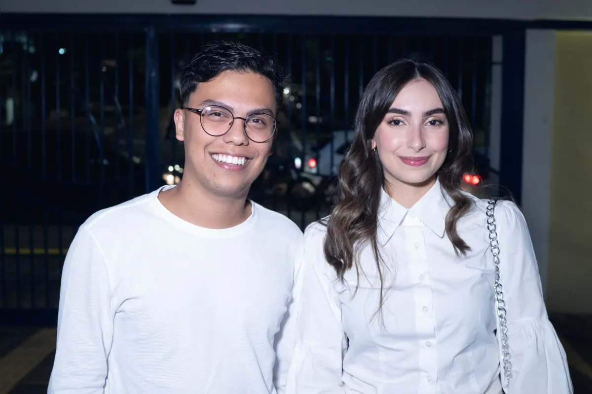 Eduardo Nemoto e Nicolle Lutjens