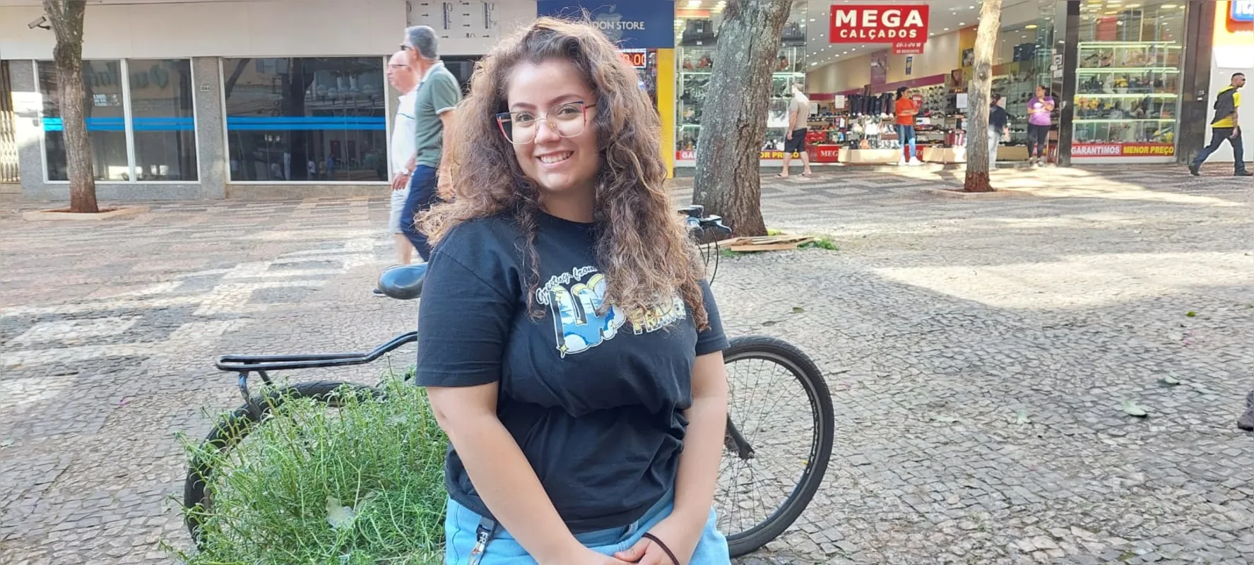 Ana Gabriela Taborda Carneiro: trabalho informal para pagar faculdade