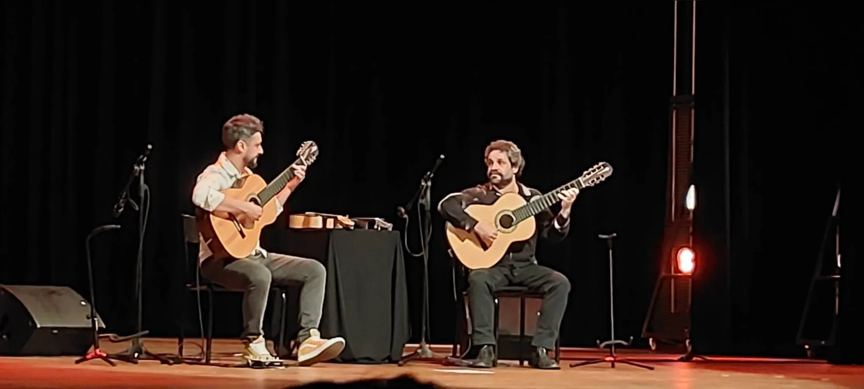 Gian Correa e Rogério Caetano:encontro de virtuoses no Festival de Música põe o choro em destaque