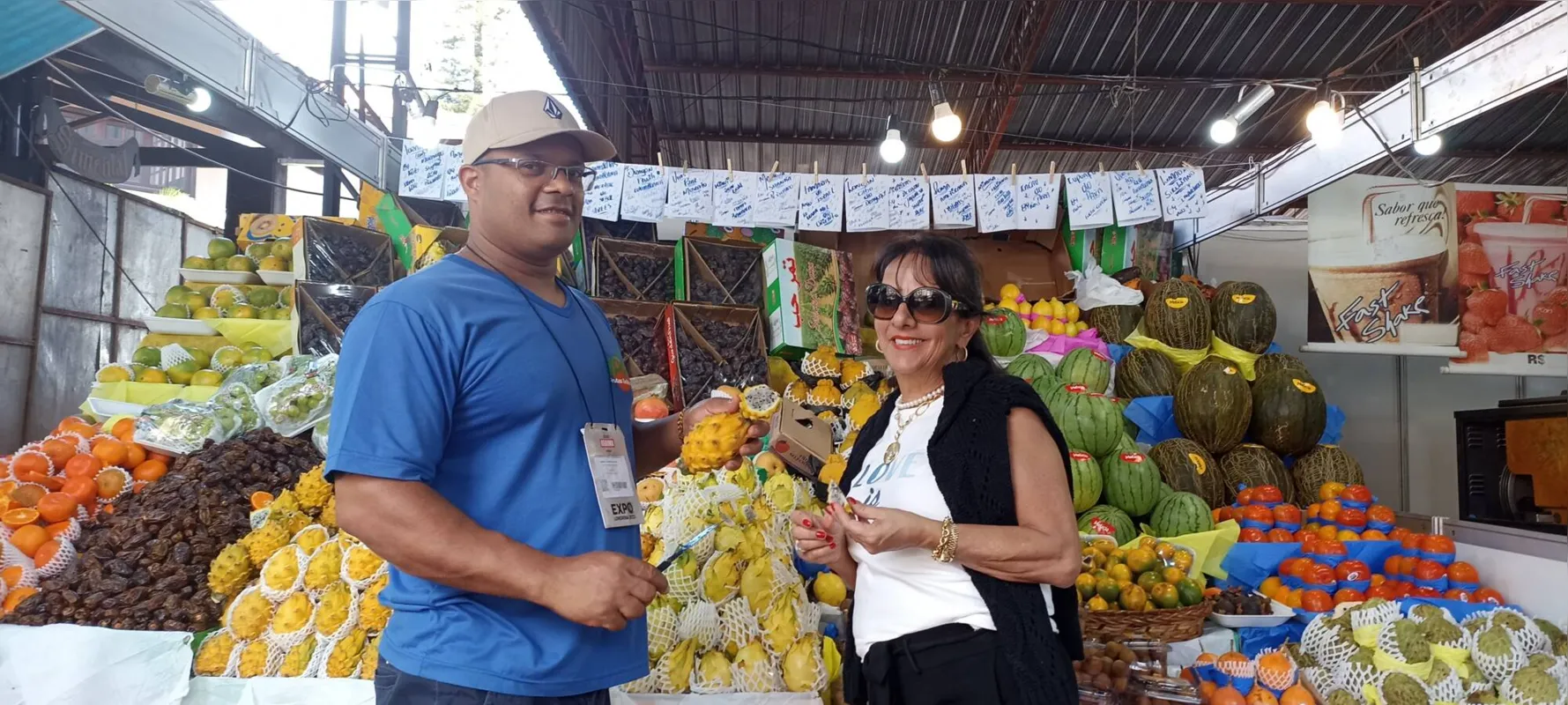 Nylceia do Carmo: "Fruta o ano inteiro, amo"