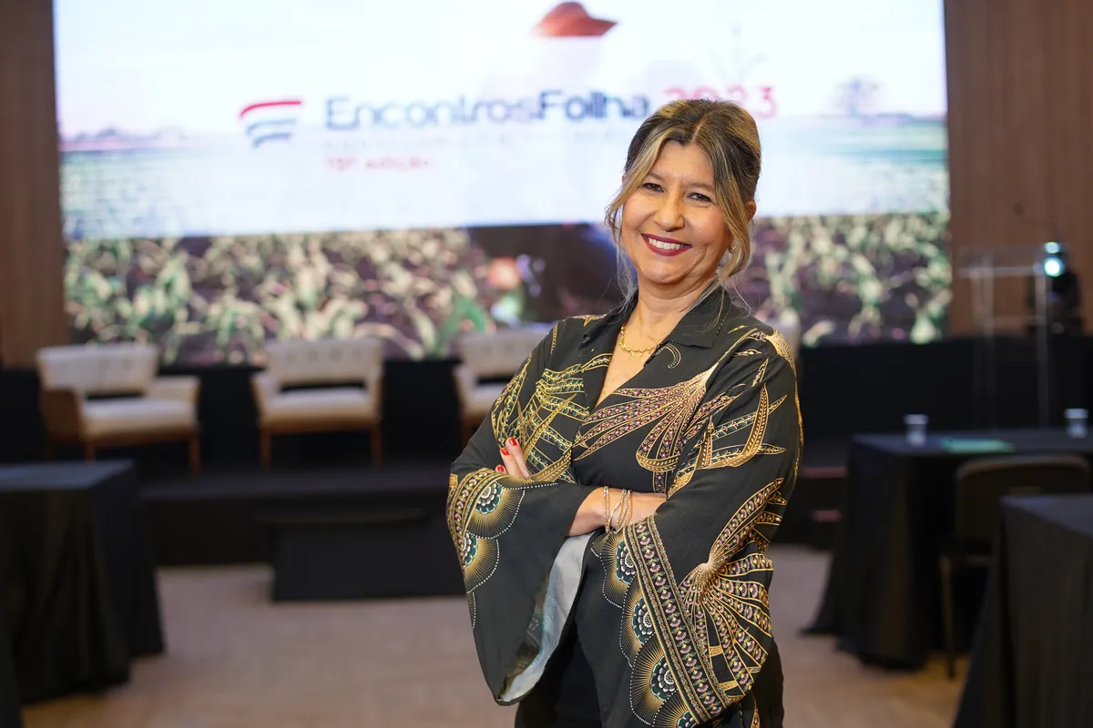 No time de painelistas, Isabel Regina Flores Carneiro veio de Brasília especialmente para o evento: ela é coordenadora de ambientes de inovação da Secretaria de Inovação, Desenvolvimento Sustentável, Irrigação e Cooperativismo do Ministério da Agricultura e Pecuária