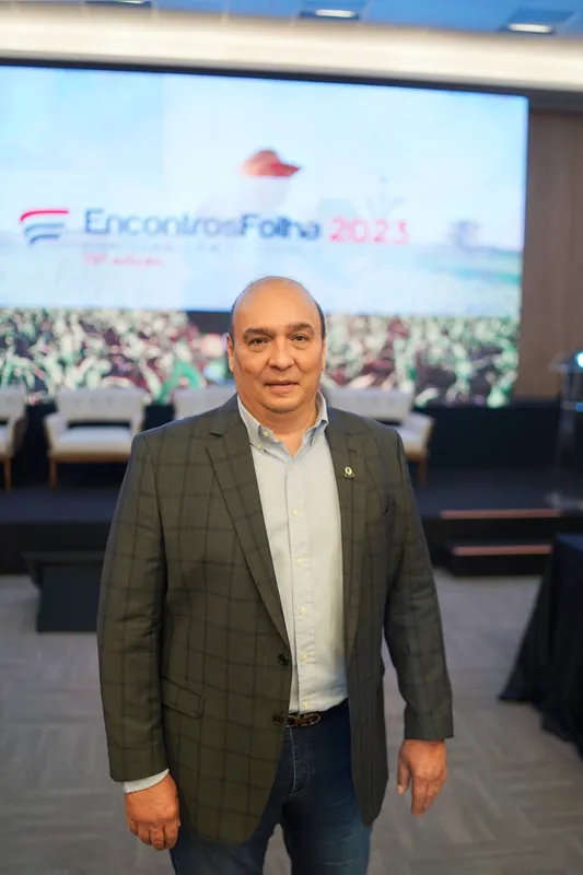 O presidente da Sociedade Rural do Paraná, Marcelo Janene El-Kadre completou o time de painelistas