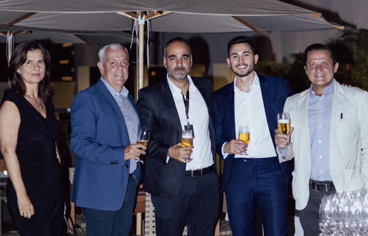 Denise Barro, Geraldo Proietti, Maurílio Bolonhesi, Pedro De Lucca e Junior Tozatto