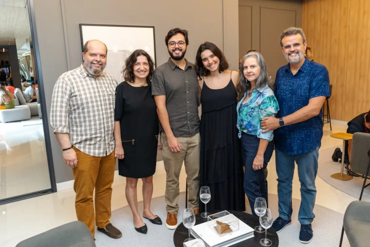Mário Sérgio Soares, Liliam Soares, Gustavo Montosa, Maria Fernanda Montosa, Cibele Montosa e Rodolfo Montosa