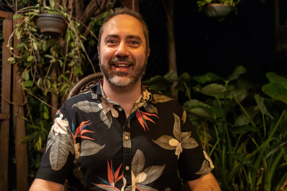 Giuliano Tierno, curador da 12º ECOH, é narrador com grande experiência na contação