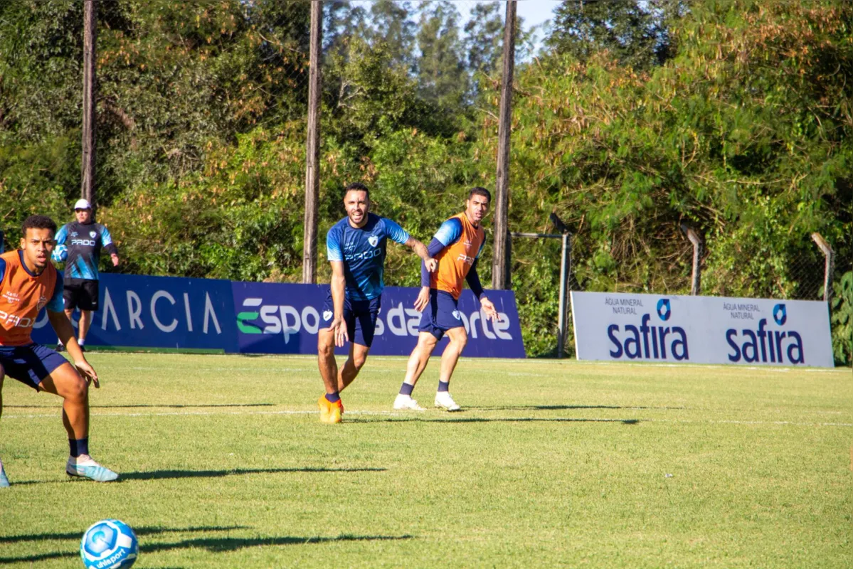 Único atacante a marcar com a camisa do LEC na série B, Caio Mancha será titular diante da Ponte Preta, no domingo