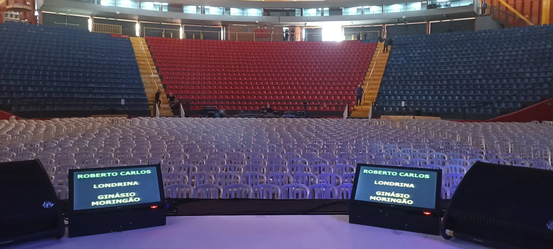 Tudo pronto para o público no primeiro show do Moringão após a reforma