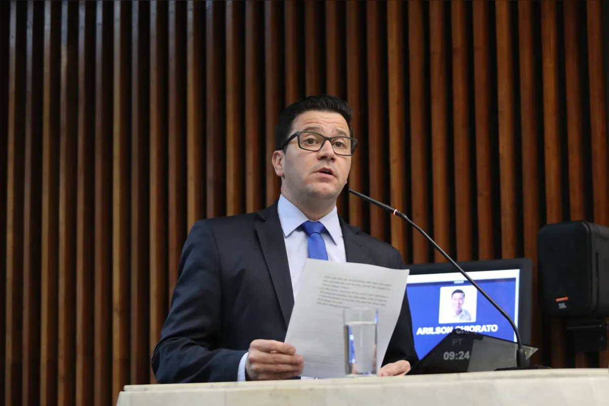 O presidente estadual do PT, deputado Arilson Chiorato