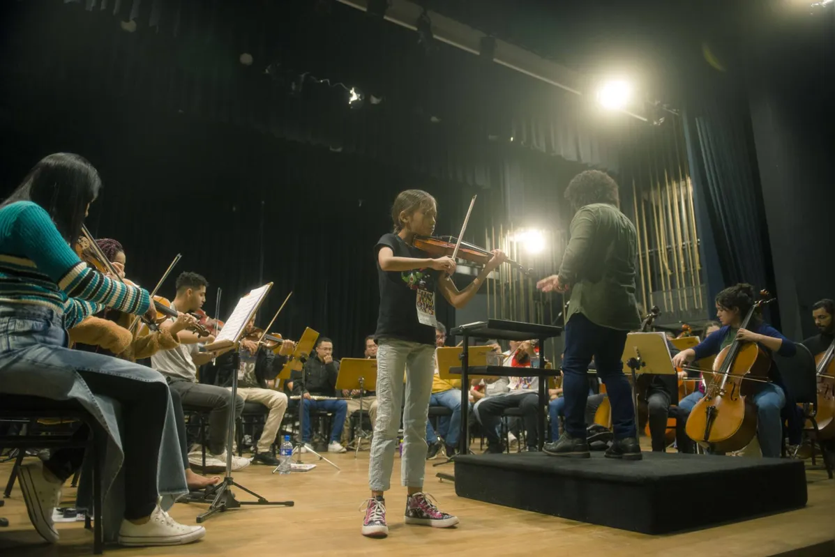 O concerto de encerramento do Festival reúne membros orquestras de todo País, sintetizando o espírito de diversidade e inclusão que marca esta edição