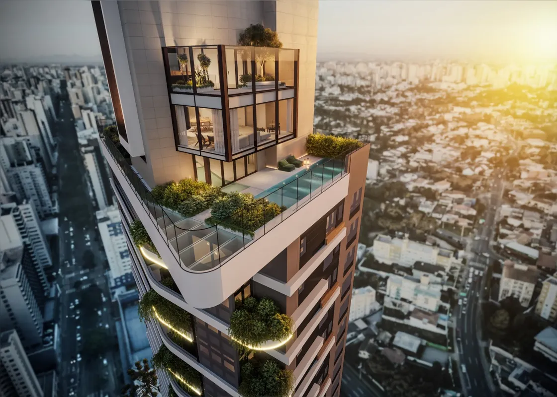 Imagem ilustrativa da imagem GT Building lança prédio mais alto do Paraná
