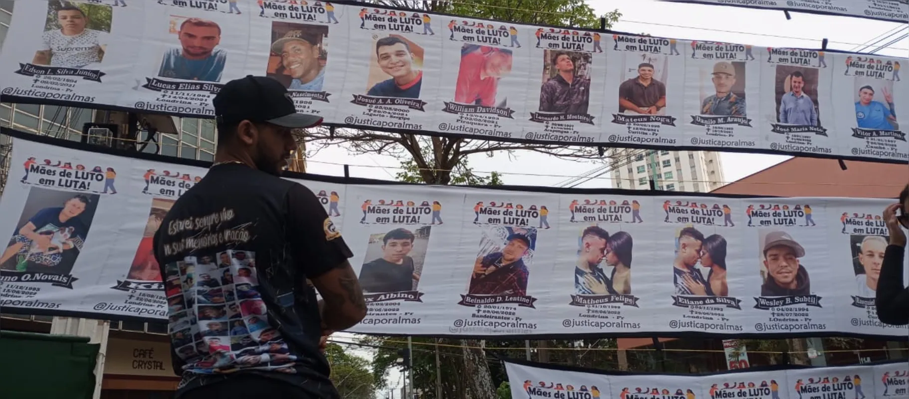 O grupo Justiça por Almas é formado por mães, esposas e amigos de cidadãos  vítimas da letalidade policial do Estado do Paraná