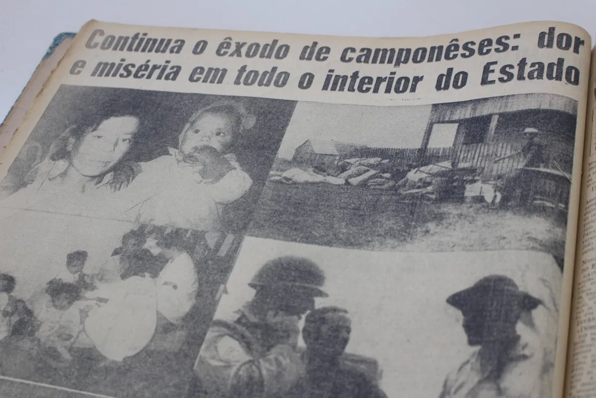 Reportagens da Folha de Londrina acompanharam a situação do Estado