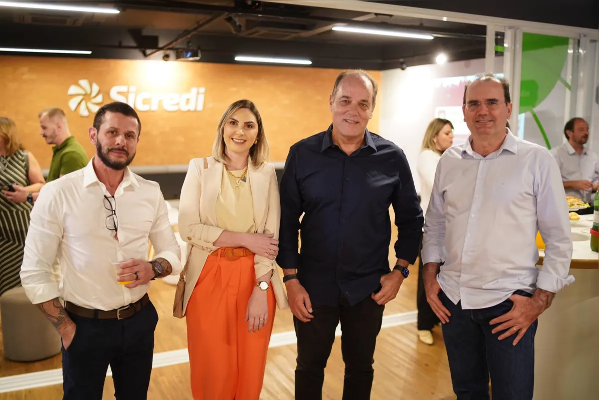 Thiago Correa, Renata Cogorno, Abílio Medeiros e Virgílio Peres