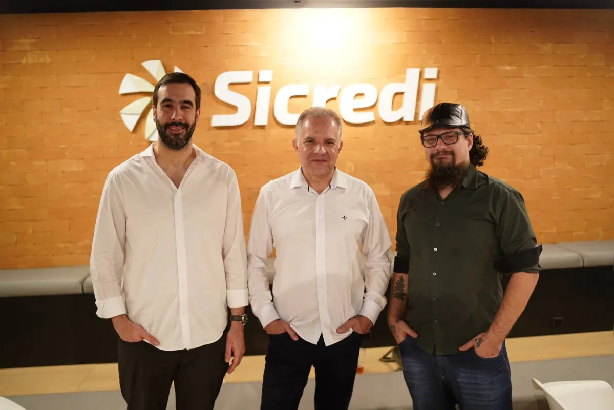 Rafael Guimarães, Carlos Miranda e Lauro Paes, da Imoblist