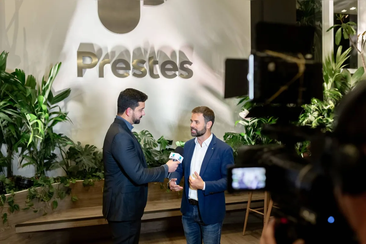 Diretor presidente da Prestes, Breno Prestes considera a inauguração do Espaço Prestes um marco e um passo muito importante na bem-sucedida história da construtora