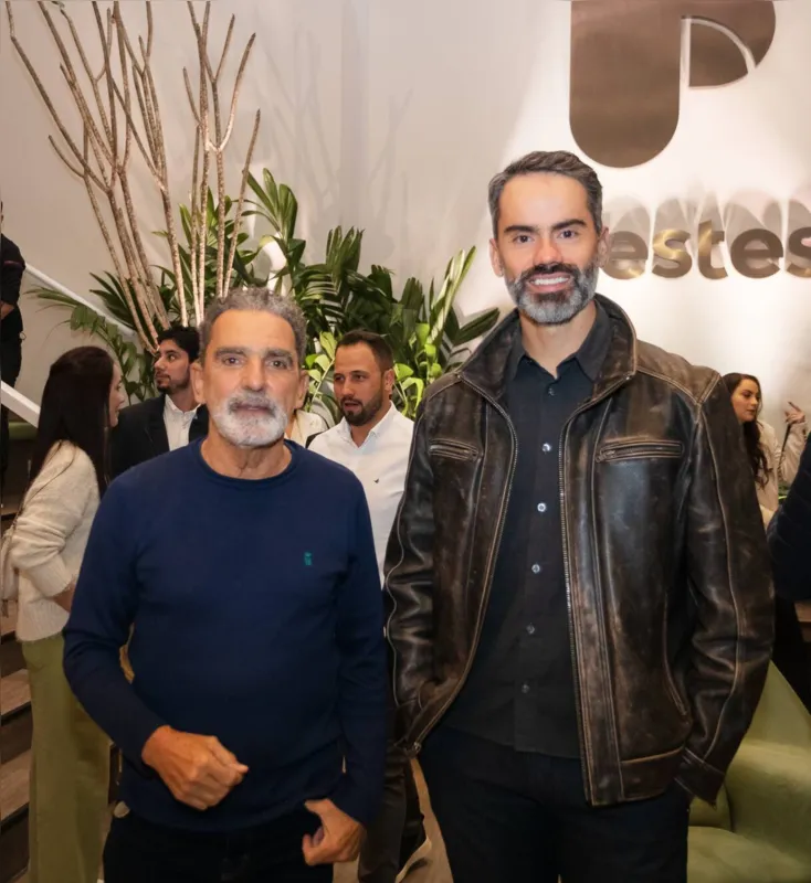 Raul Fulgêncio e o diretor executivo de vendas da Prestes, Eduardo Consorte