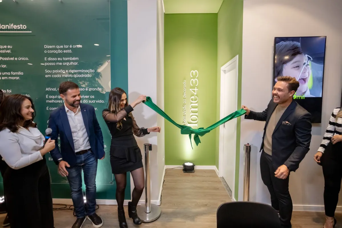 A noite foi marcada, também, pela apresentação do decorado do Home 433, lançamento da Prestes em Londrina