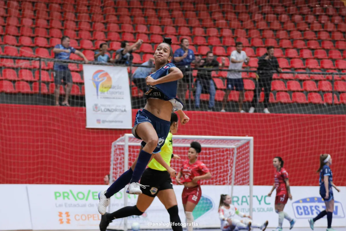 Com três vitórias, o Londrina Futsal tem sido um 
dos destaques da Taça Brasil de Futsal Feminino