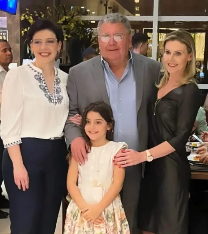 Juliana, Almir, Fernanda e Maria Eduarda Sudan