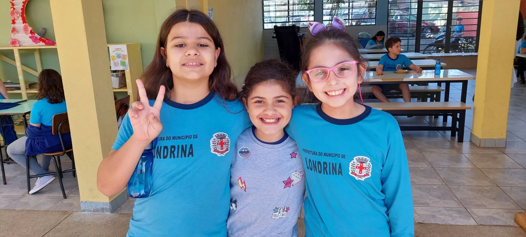 Manuela Nascimento, Paloma Valentim e Clarissa Palma