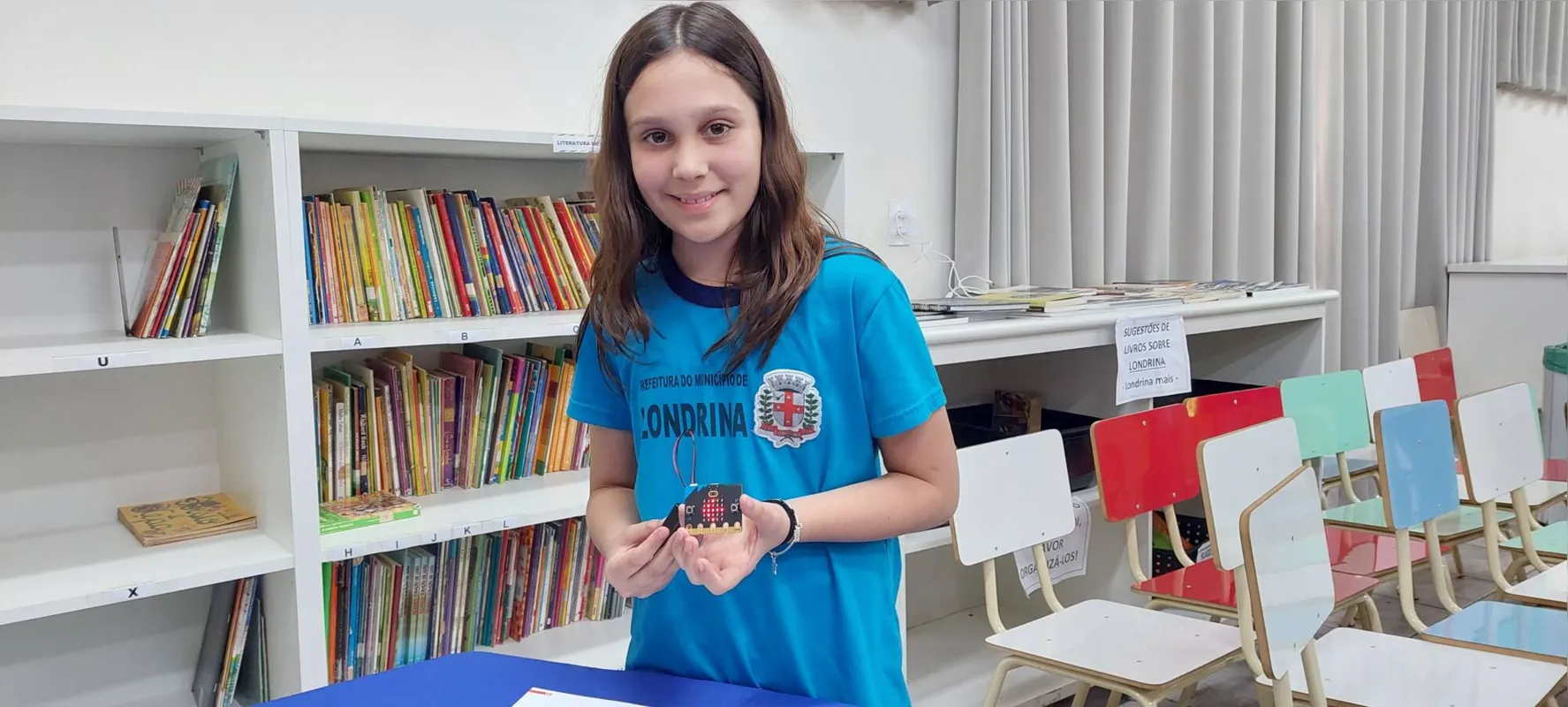 Júlia Avancini diz estar animada para começar o curso