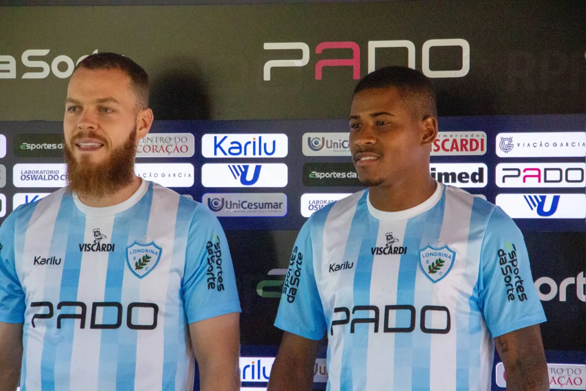 Lucas Coelho e Matheus Lucas foram apresentados na tarde desta quarta-feira