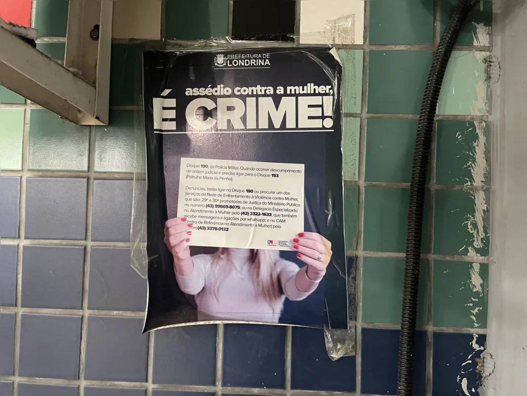 Imagem ilustrativa da imagem Londrina realiza campanha contra importunação sexual em coletivos