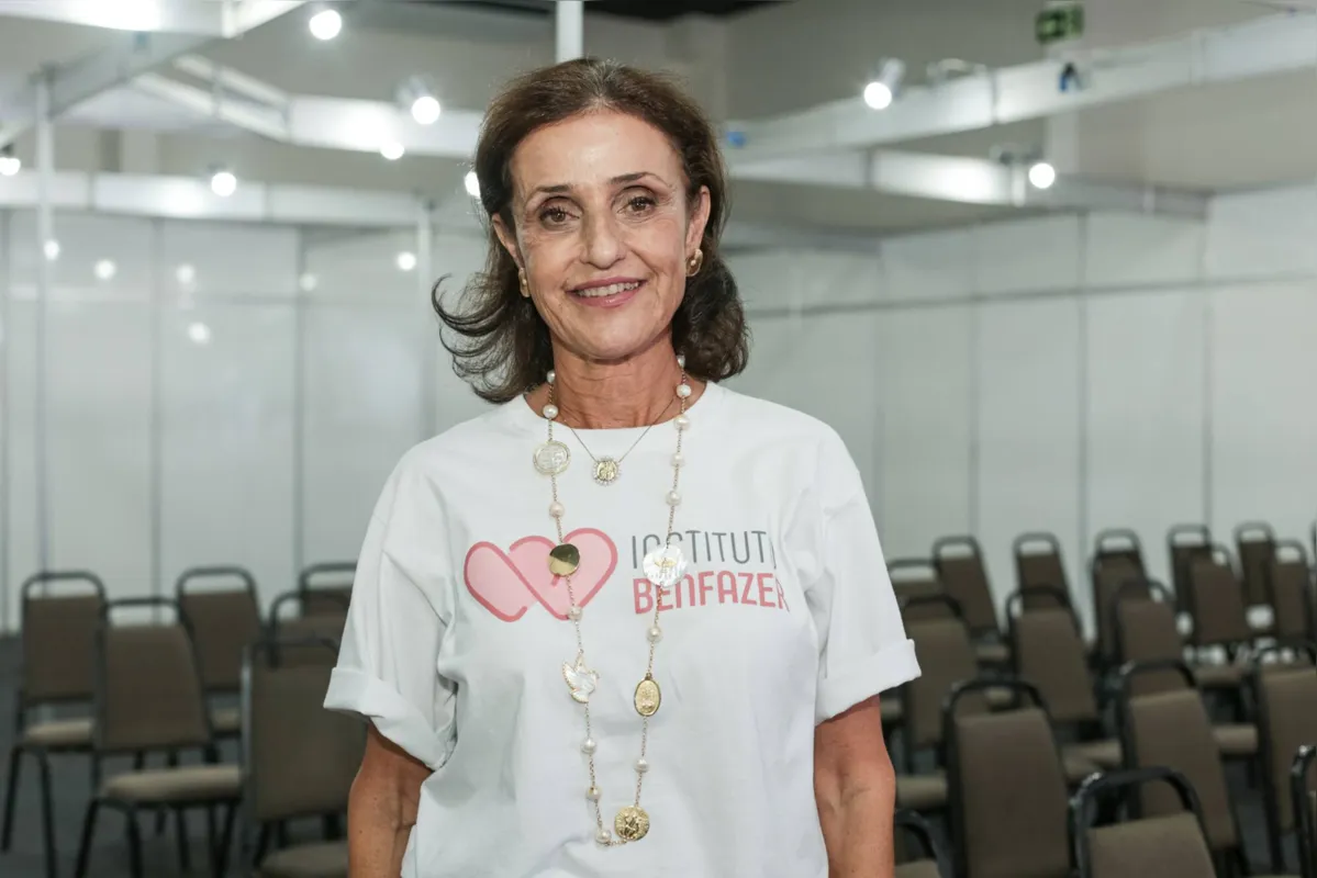 A vice-presidente do Instituto Benfazer, Carol Fonseca