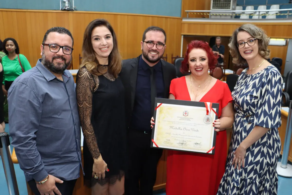 Rafael Cézar Cutisque, Fabiana Triani Domingues Lopes, João Marcos Machuca de Lima, Fernanda Tedeschi e Karen Elizabeth Morena Novais Lara