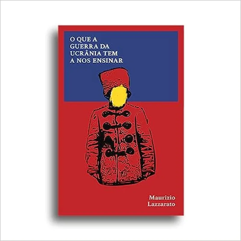 Capa do livro com a reprodução da figura do anarquista Nestor Makhno