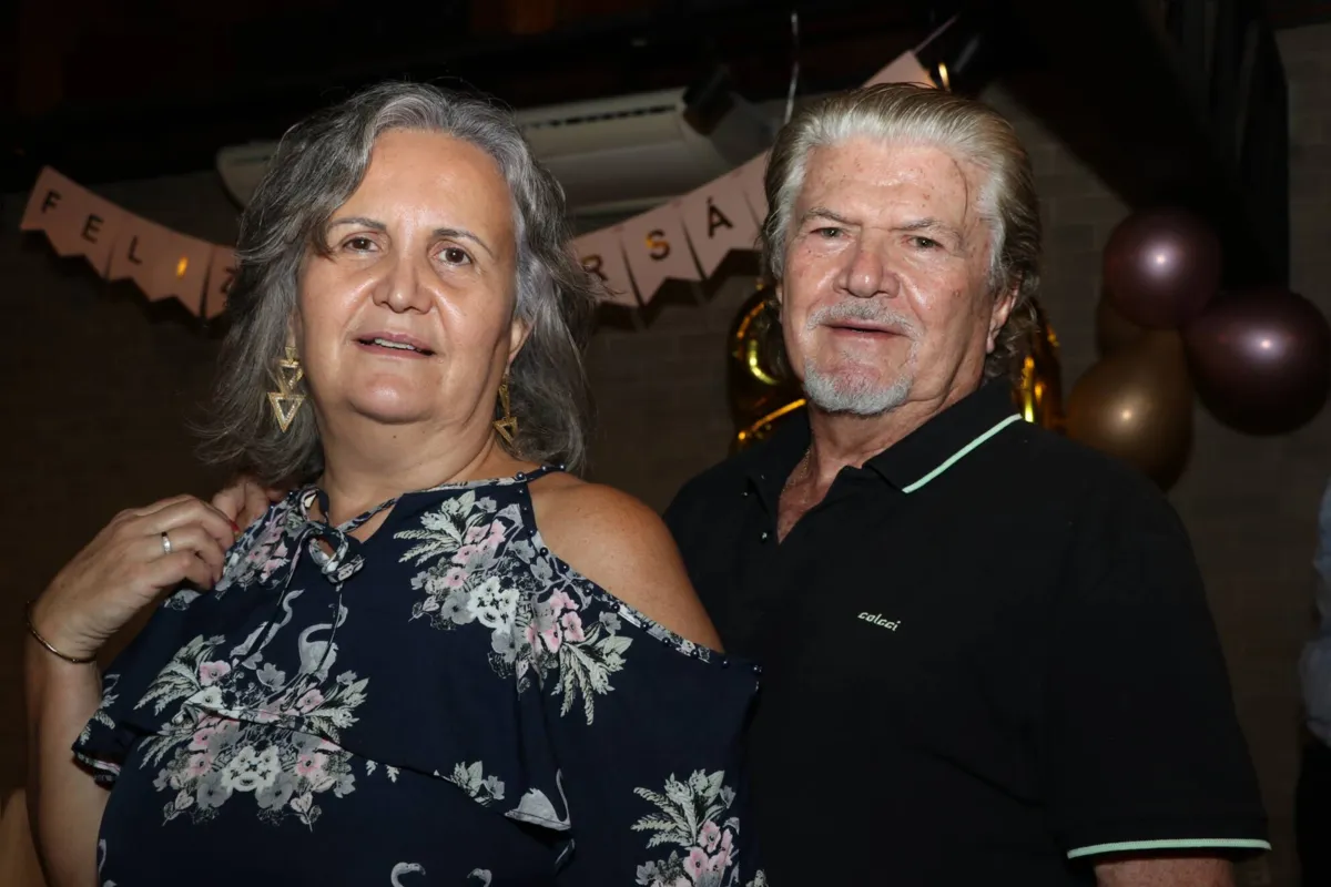O casal anfitrião Tania e Alaor Palacio