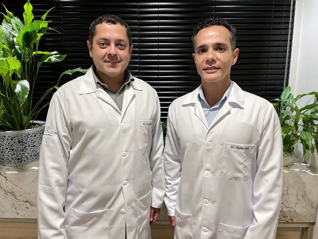 Dr Ivan Luis Idalgo de Oliveira e Dr. Nahin Mohamad Ali Geha, novos diretores do Hoftalon
