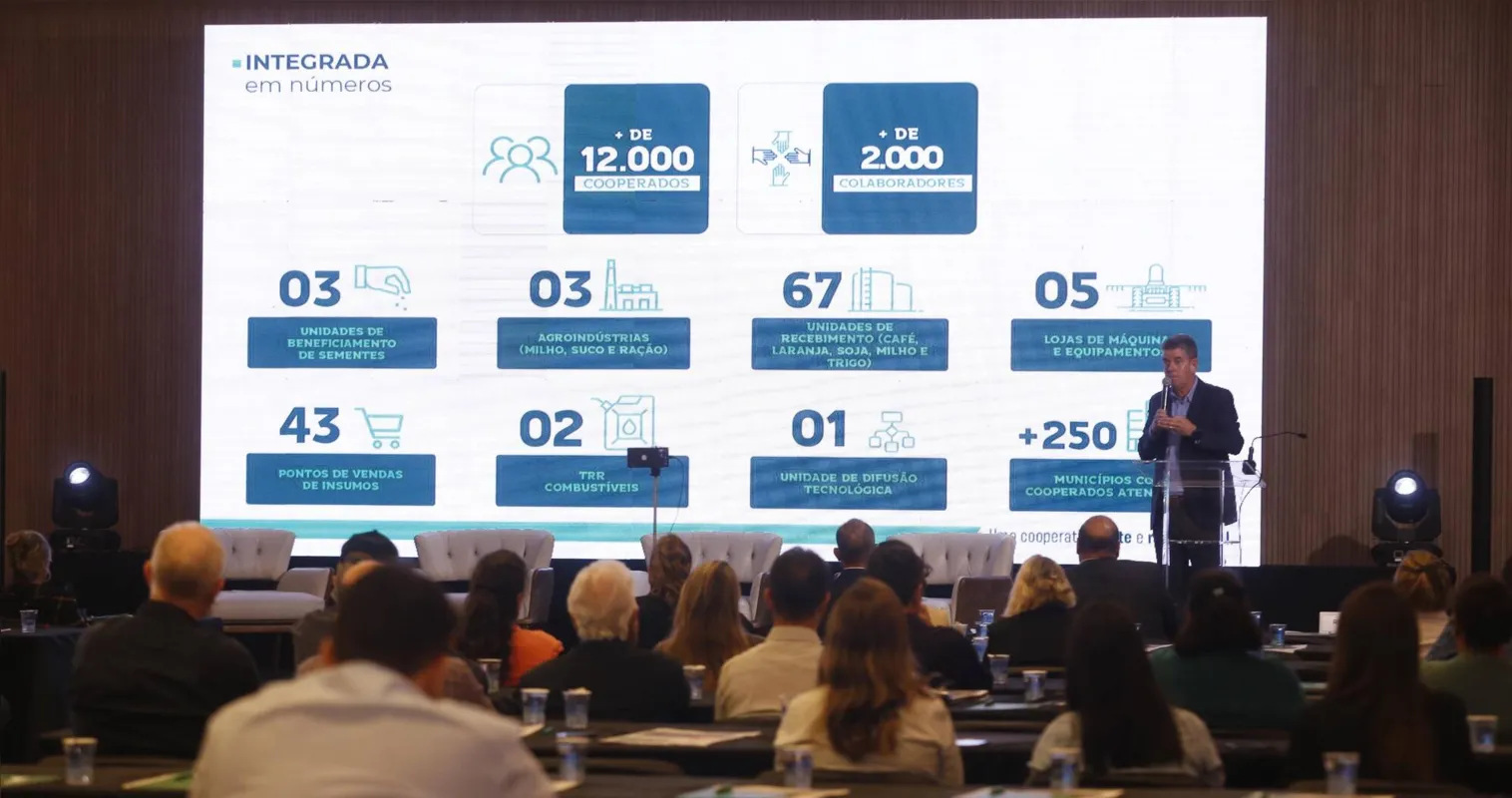João Bosco de Souza Azevedo, superintendente comercial da Integrada, foi um dos painelistas do evento