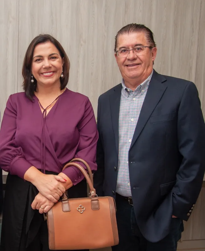 Flávia Cabral e Ary Sudan