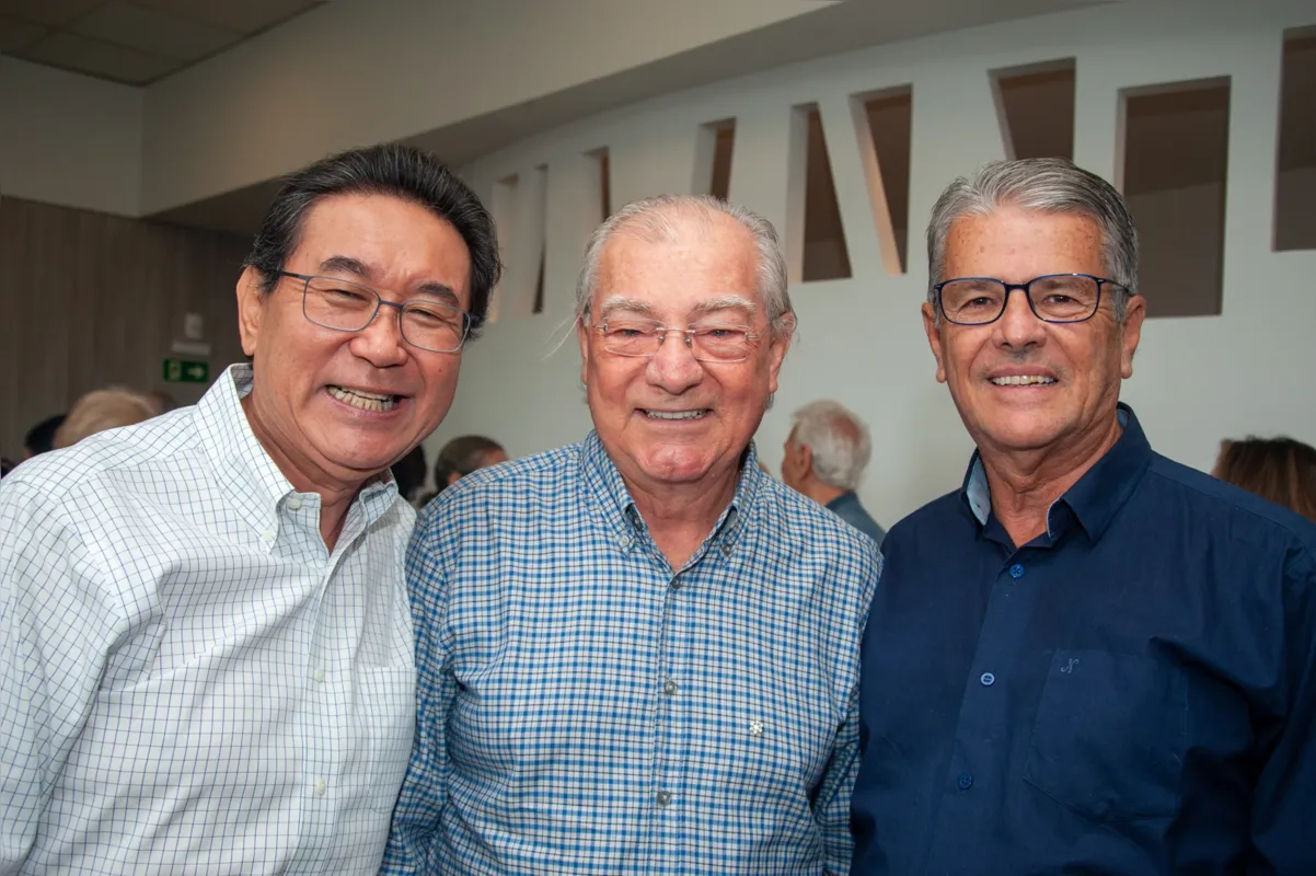Luiz Carlos Adati, Florindo Dalberto e Cláudio Tedeschi