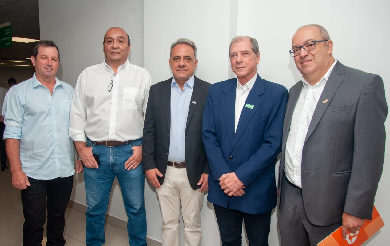 Nivaldo Benvenho, Marcelo Janene El Kadre, Angelo Pamplona, Celso Fernandes Junior e Leandro Magalhães