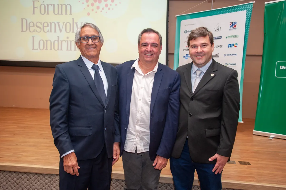 Laércio Oliveira, Ailton Nantes e Emerson Esteves
