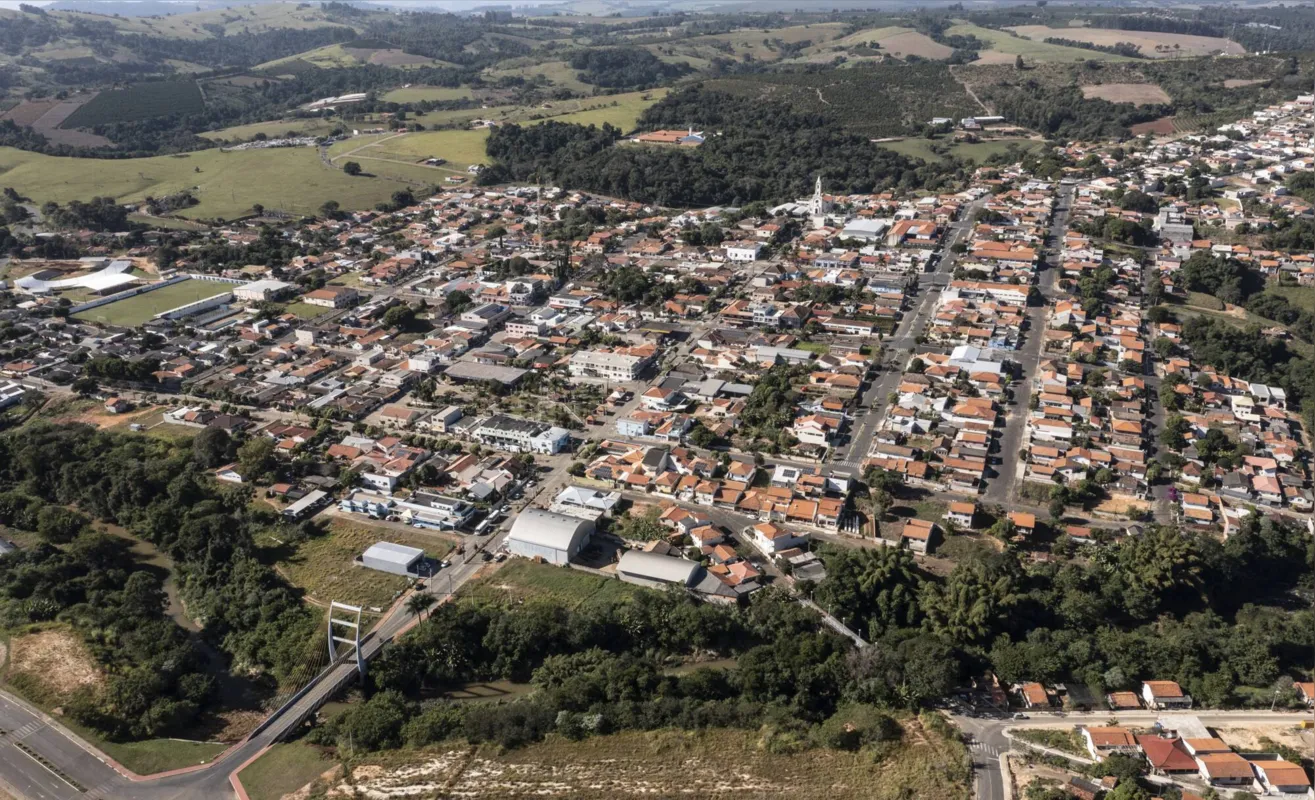 Vista aérea de Pinhalão