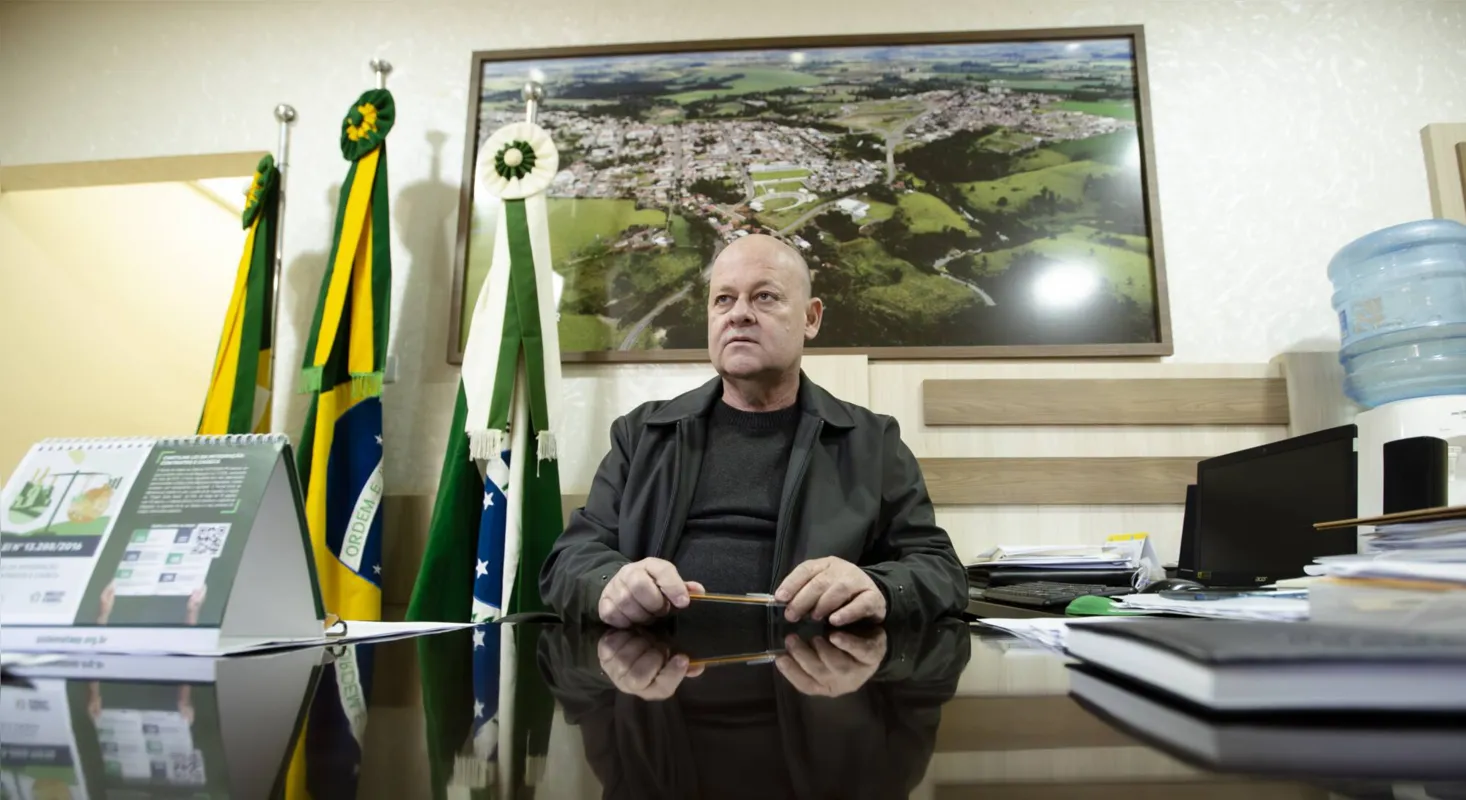 Dionísio Arrais de Alencar, atual prefeito de Pinhalão